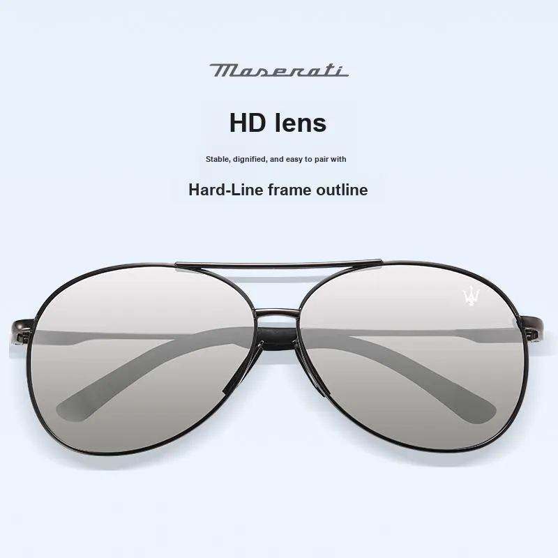 Maserati Oval Sunglasses Unisex-17