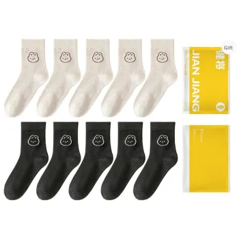 Master Mid Calf Socks Women's Shopping Bag 10 Pack