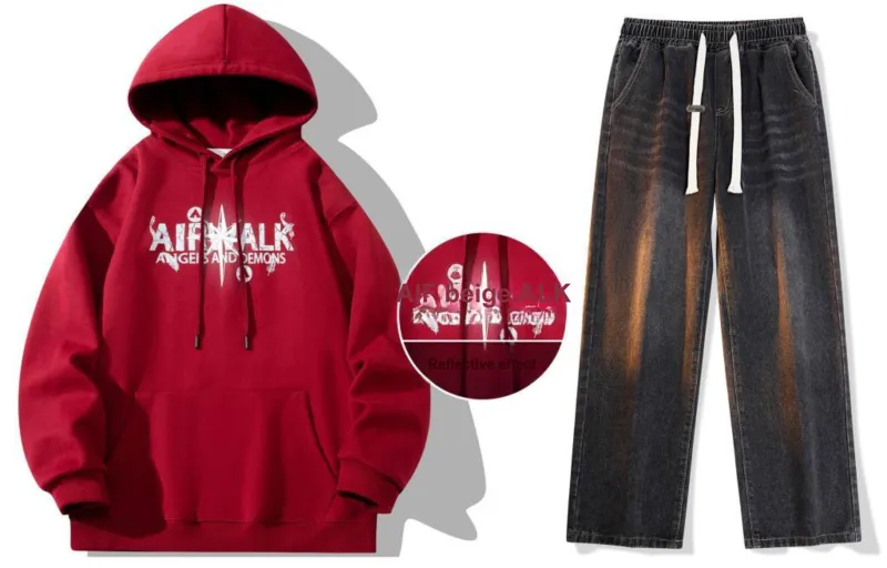 Airwalk Sweatshirt Sets Unisex-28