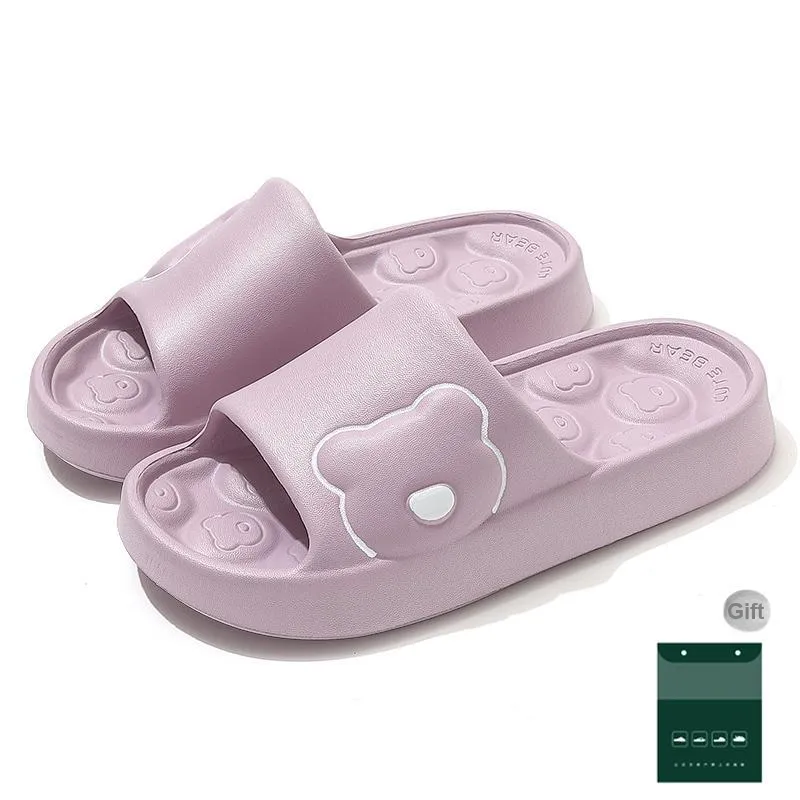 Red bean Slippers / Home Slippers-9