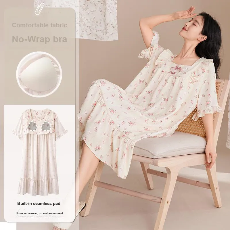 Pretty lady Women's Nightgowns-1