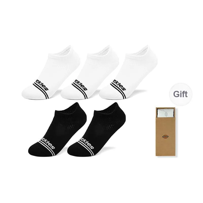 Dickies Comfortable 95% Cotton Slip Resistant Invisible Breathable No Show Socks Unisex Gift Box Combination-72