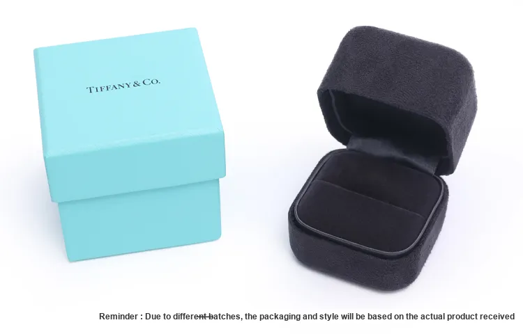 TIFFANY & CO. T Rings Men White Gold-3