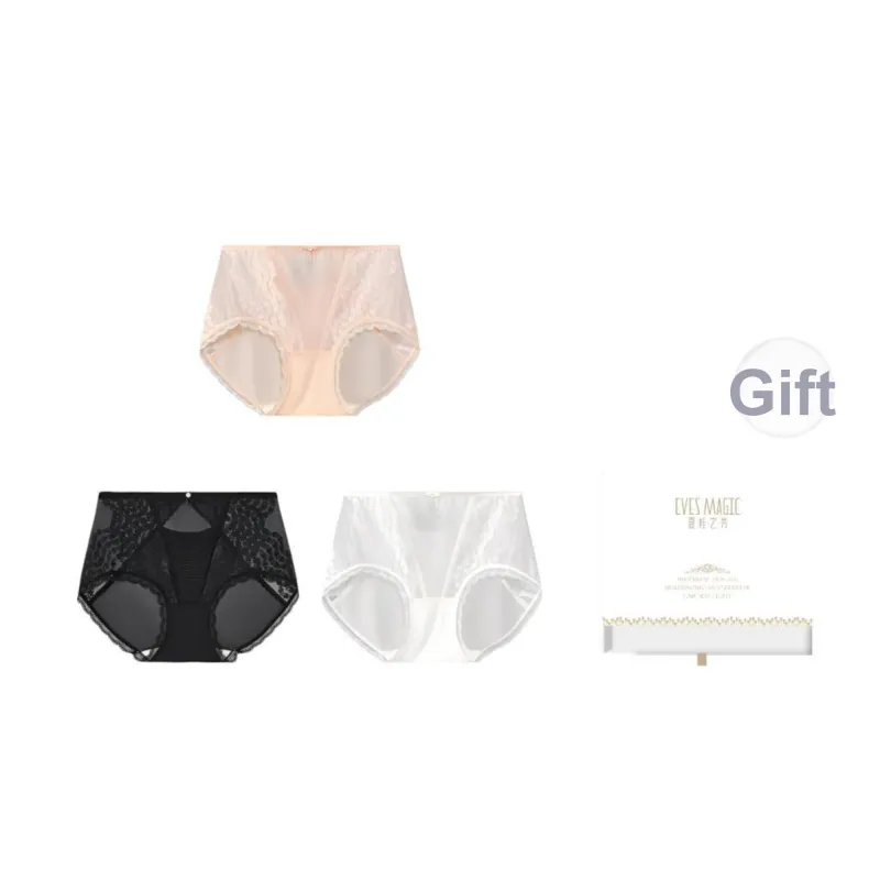 XIA.WA.ZHI.XIU Underpants Women's Shopping Bag 3 Pack-44
