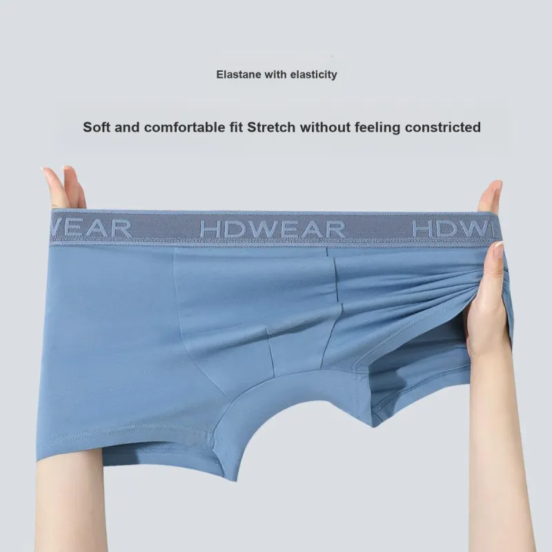 Red Bean Underpants Men's 4 Pack Mixed Color-4