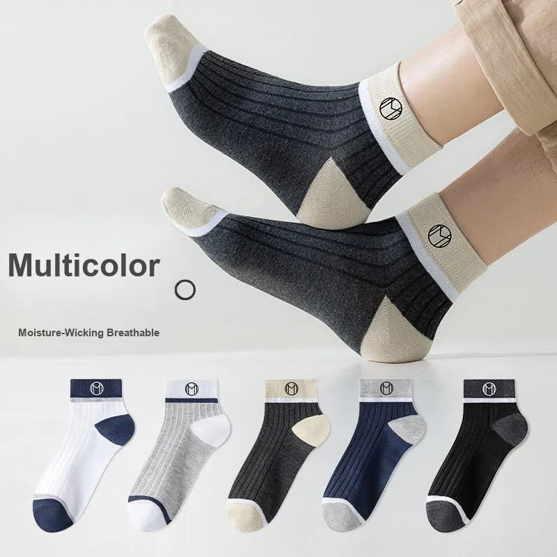 Lan Miao Mid Calf Socks Men's 10 Pack-6