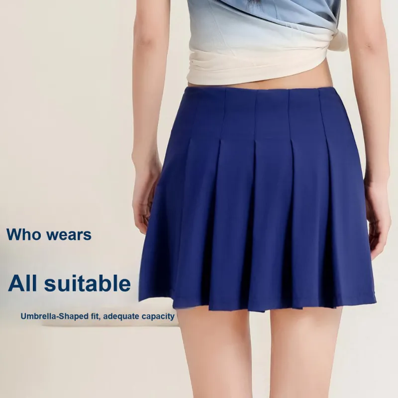 Barbie Yoga Skirts Women's Marine Blue-1