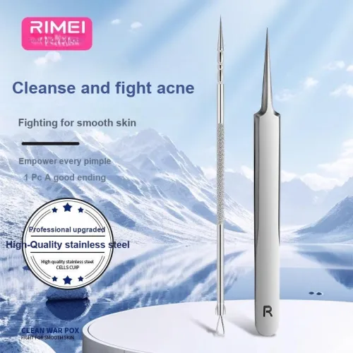 RIMEI Pimple And Blackhead Extraction Needles Beauty Tool Three Piece Set