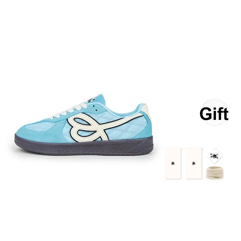 HBD x WE FLOWER Collaboration Floral Shoes Wear Resistant Breathable Slip Resistant Low Top Skateboard Shoes Unisex