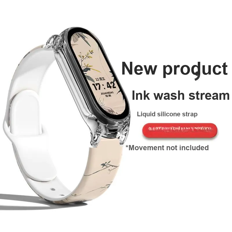 Mr. Strap Xiaomi Compatibility Watch Band Silicone Material-4