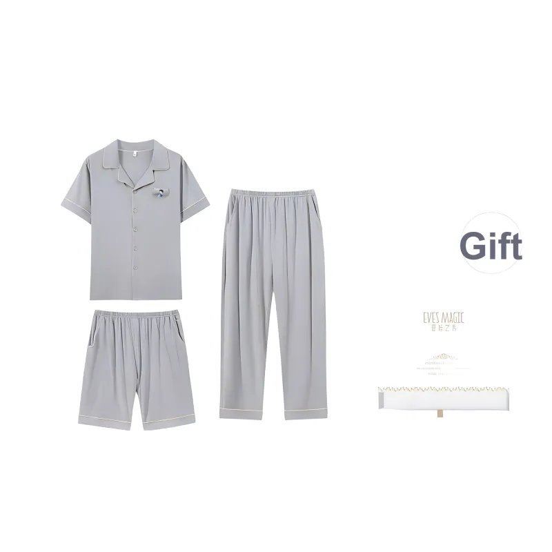 XIA.WA.ZHI.XIU Pajama Set Men's-12