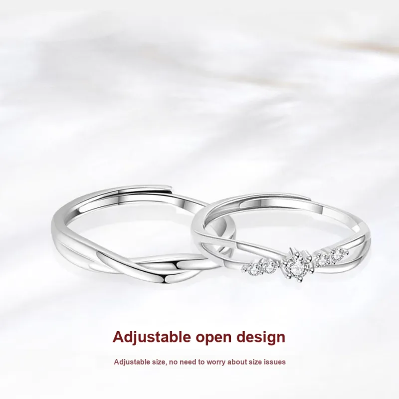 Master Kim Niche Luxury Design Adjustable Opening Ring Unisex-4