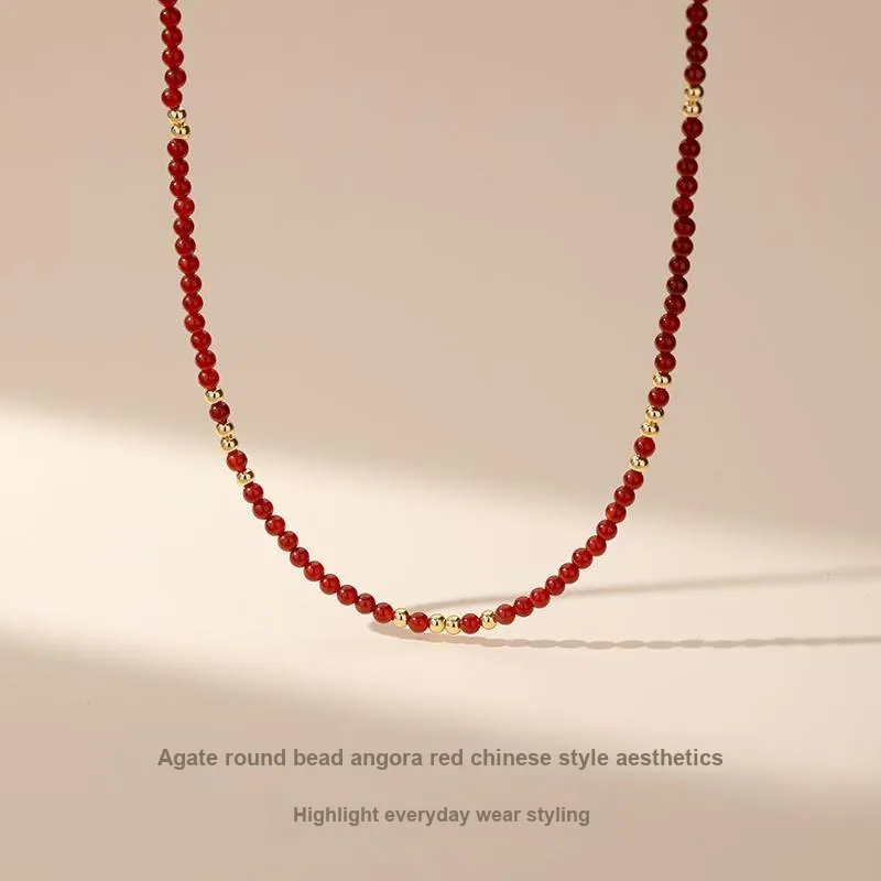 Encounter Gift Agate Necklaces Women's-1