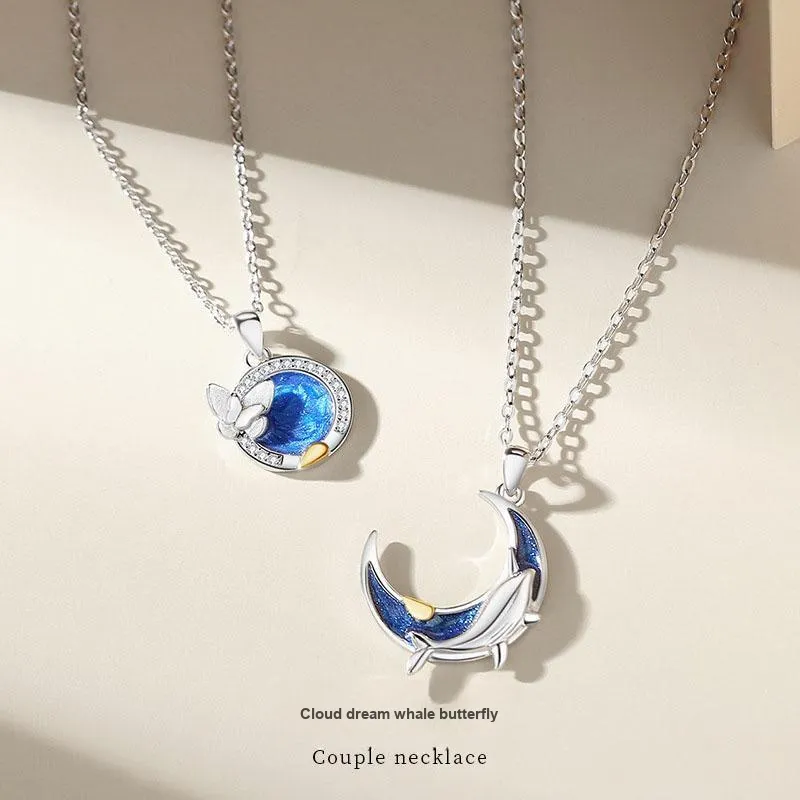 KEMLAIDA 925 Sterling Silver Necklaces Unisex-1