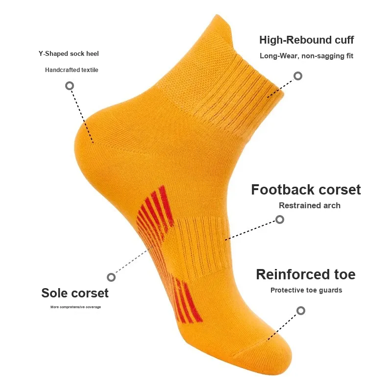 Gentle Welcome Basketball Socks Men's 1 Pack-6