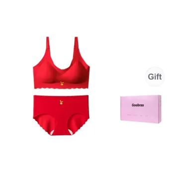 Goobras Underwear Set Women's Red