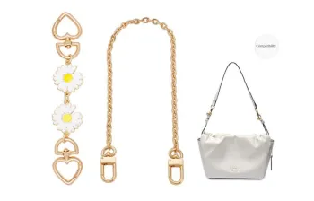 GUYI Metal Bag Accessories Women's Gold-Tone
