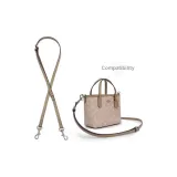 [Leather Strap]Sand Crossbody Bag, Adjustable 90-120cm