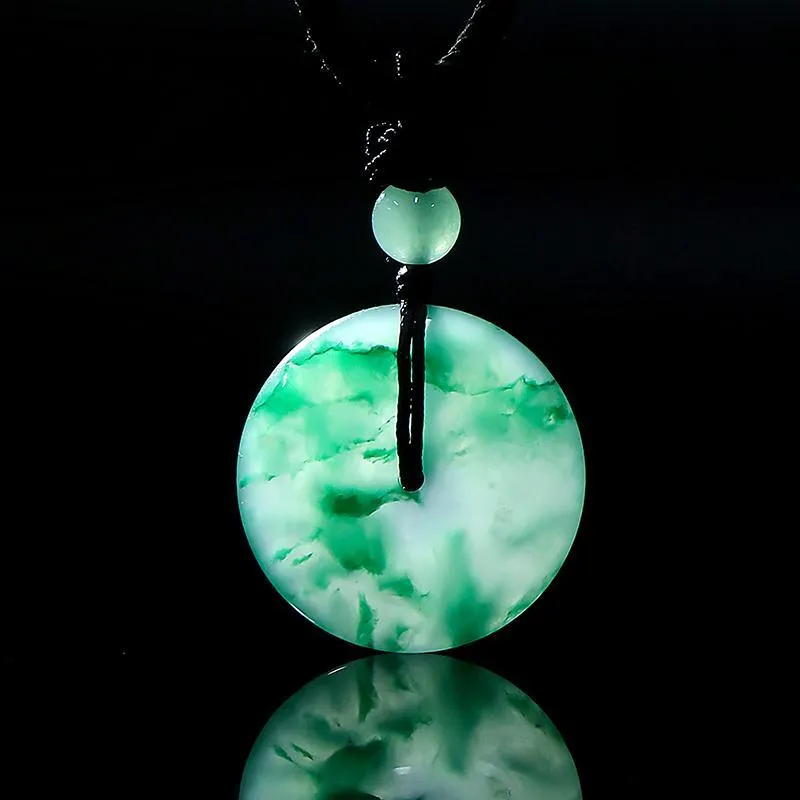 YINXIANGMOU African Emerald Necklaces Unisex-6