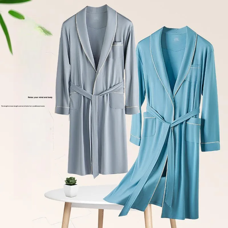 DUINIDESIYU Bath Robes Men's Gift Box Set-2