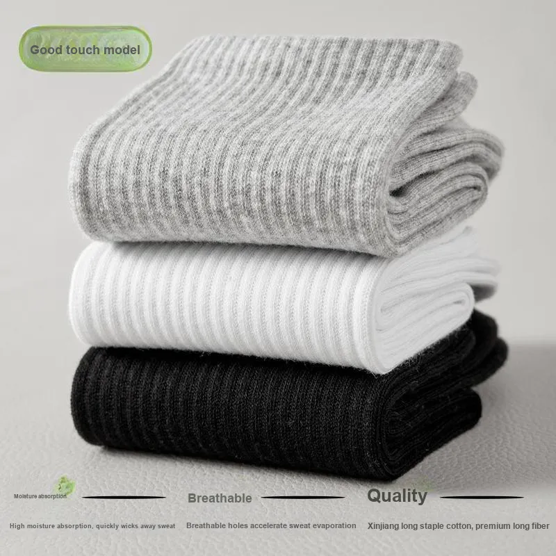 MIIOW Knee High Socks Men's 5 Pack-34