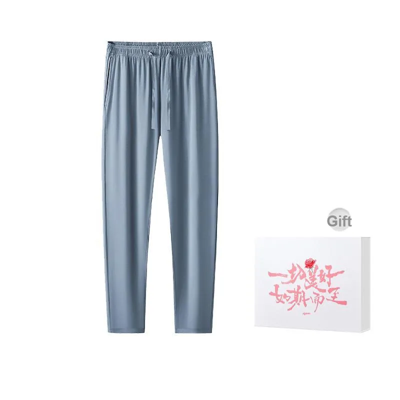 DUINIDESIYU Pajama Pants Men's Gift Box Set-0
