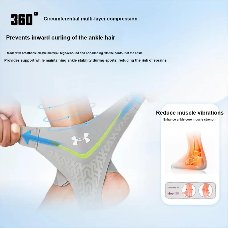 Under Armour Ankle Braces Soccer, Basketball, Running, Cycling Unisex Polyamide, Elastane One Size-2