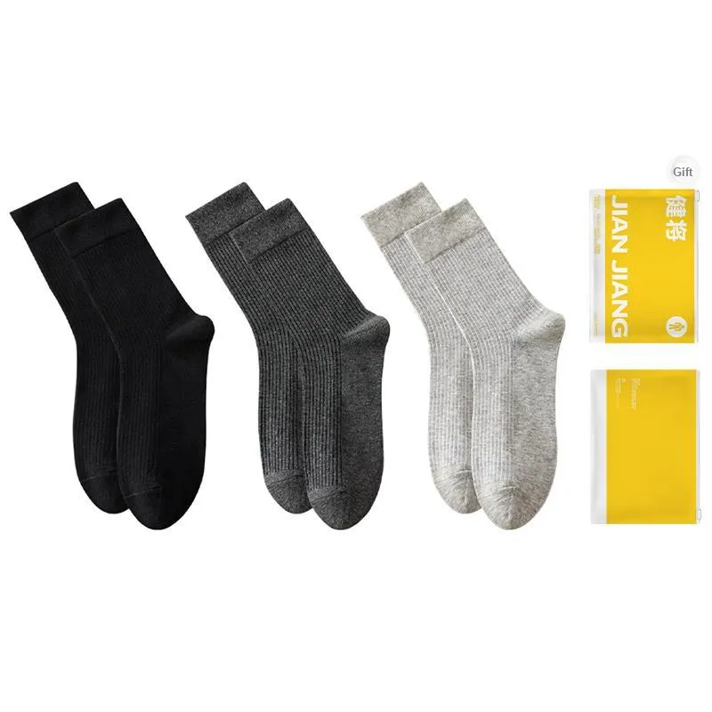 Master Mid Calf Socks Men's Shopping Bag Combo Set-12