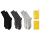 [3 Pack]Black+Dark Gray+Light Gray