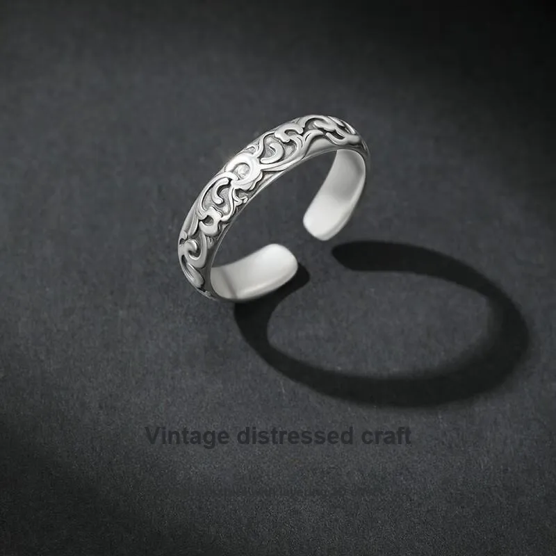FOREVER MELODY S925 Silver Rings Men's-5