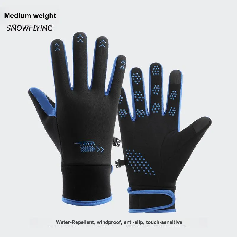 SNOW FLYING Polyester Gloves Unisex-2