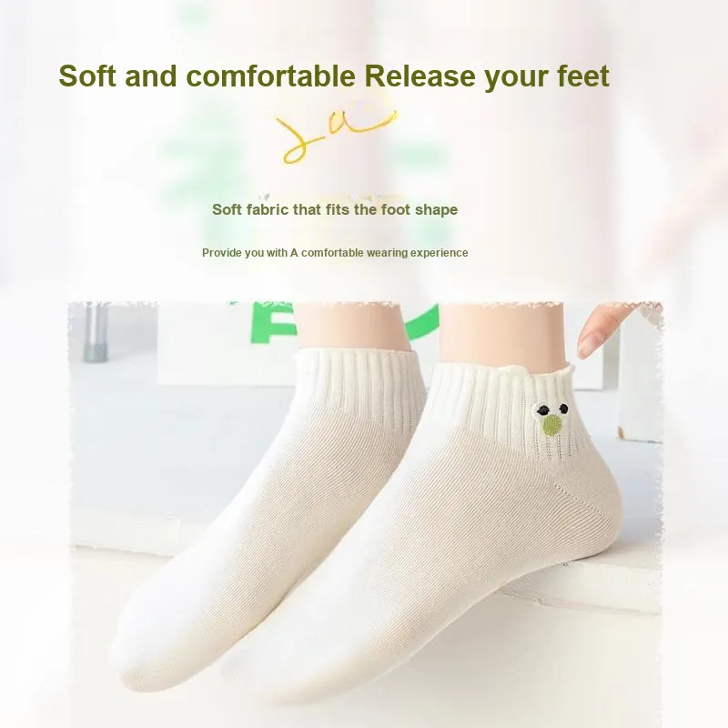 Taste The Color Ankle Socks Women's 5 Pack-3