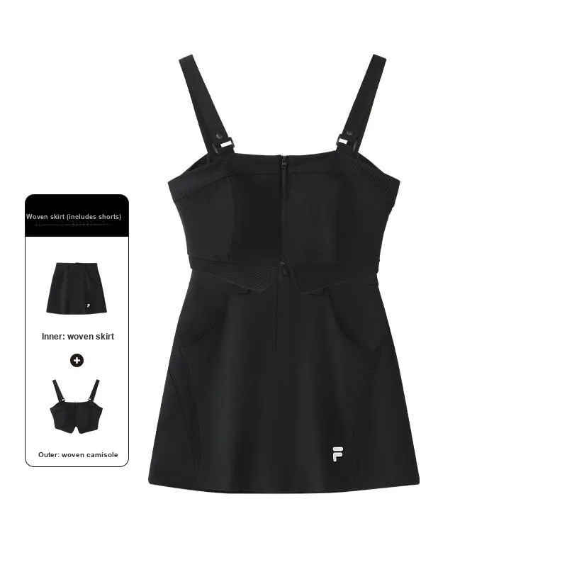 FILA FUSION FILA FUSION X Skirt Set Women's Jet Black BK-2