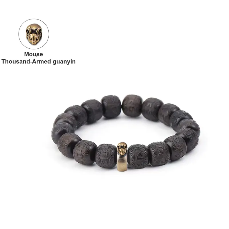 Jade Linmen Sandalwood Bracelets Unisex-0