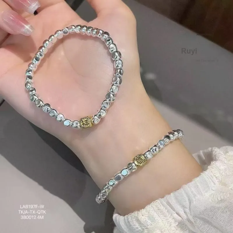 Silver Arashi 999 Fine Silver Pure Silver Bracelets Women's-3