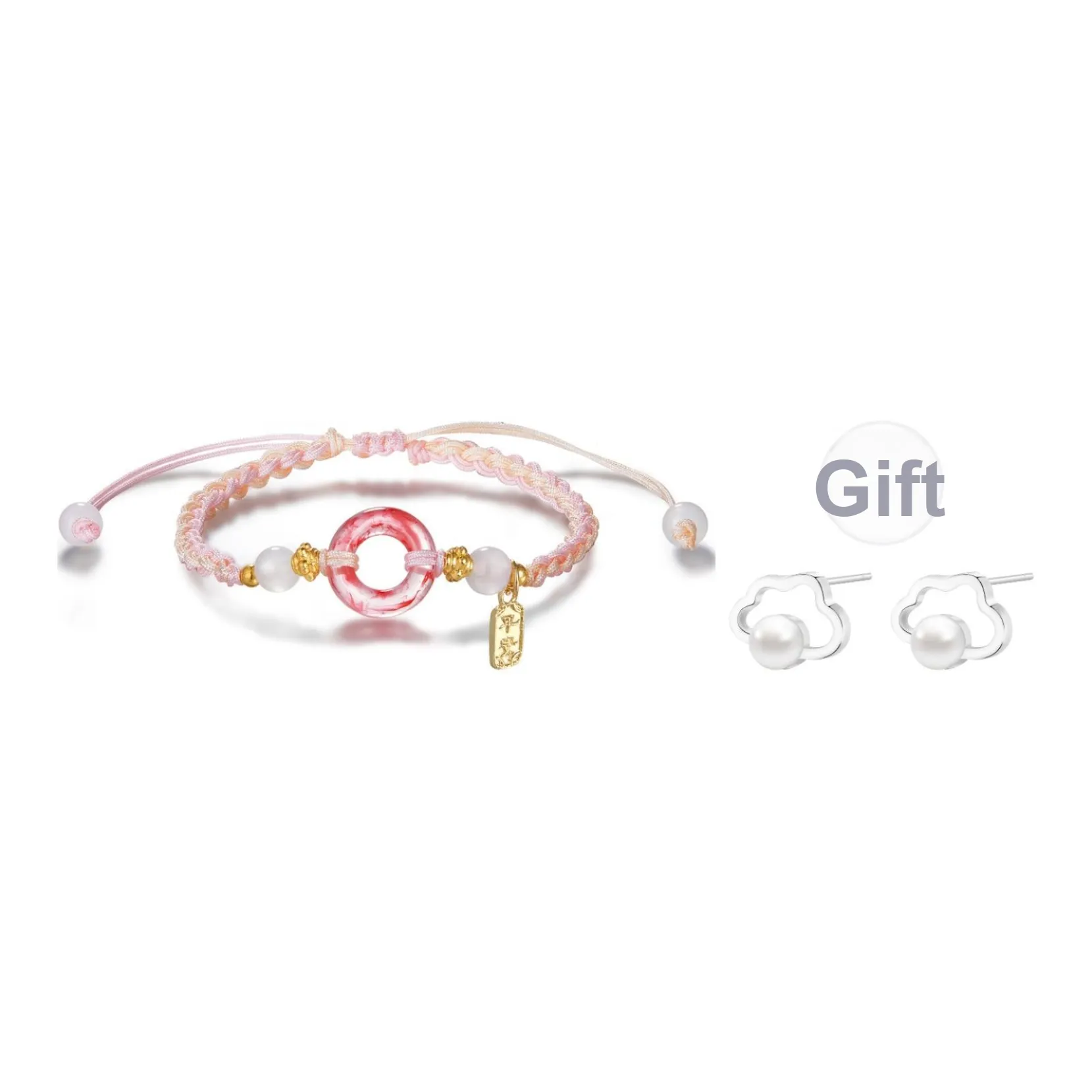 Zeroline Цветное стекло Нефритовые браслеты Унисекс