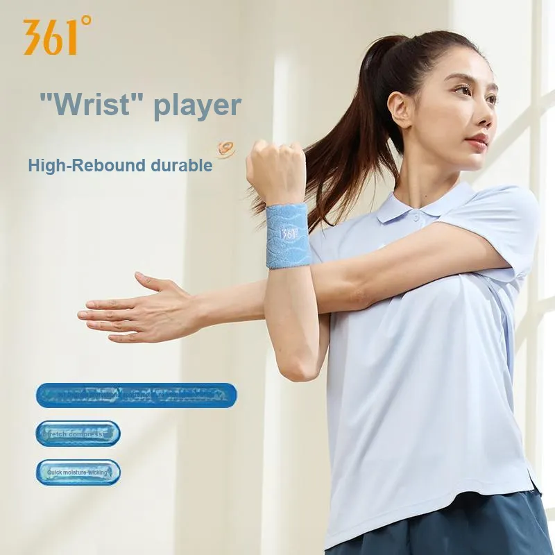 361° Running Tennis Wristbands Breathable Protective Compression 8*10CM Polyamide, Polyester, Elastane Cotton Unisex-10