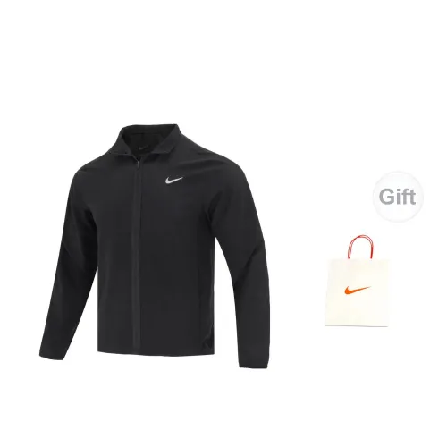 Nike Dri-Fit Jackets Men Black Gift Bag