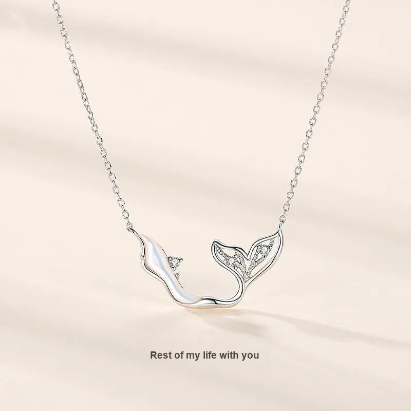 JESCAKOO S925 Silver Necklaces Women's-1