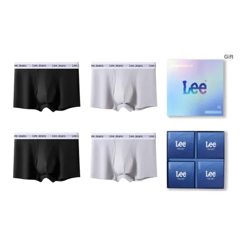 Ли совместный модель нижнего белья Мужской 4 шт Подарочный набор в коробке