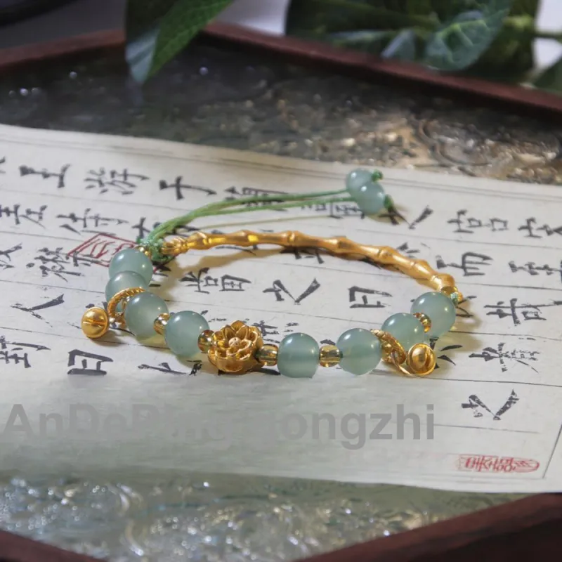 MEOBURLIY Colored Glaze Bracelets Women's-2