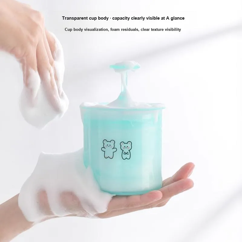 Goodgudi Face Wash Foam Maker Foam Maker Cleanser Facial And Hair Shampoo Foam Cup And Bottle-4