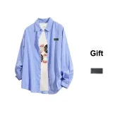 Light Blue Stripe (Comes with Brooch)