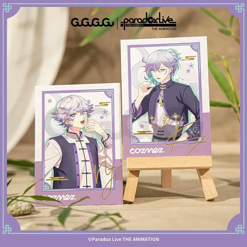 GuGuGuGu Paradox Live THE ANIMATION Moonlit Tea Dress Collection Polaroid Photo Cards-2