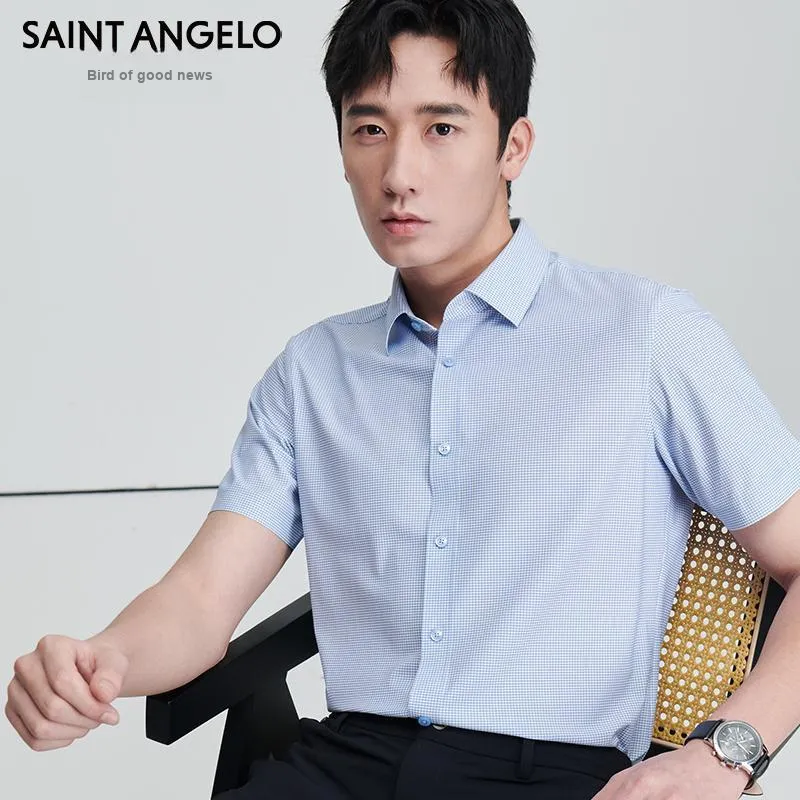 SAINT ANGELO Shirts Unisex Sky Blue-2