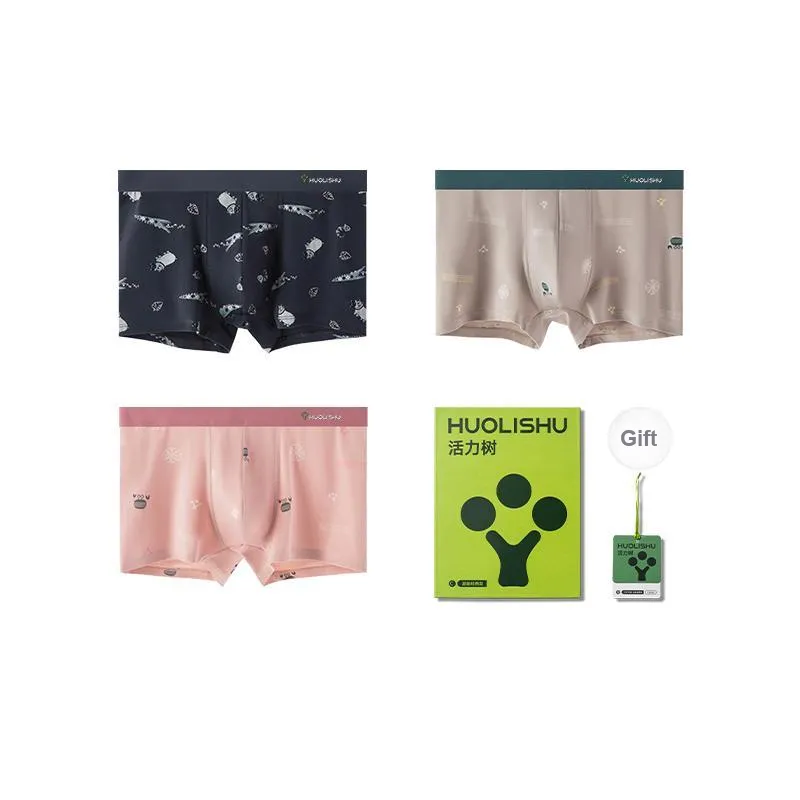 VIM TREE Underpants Men's Combo Set-4