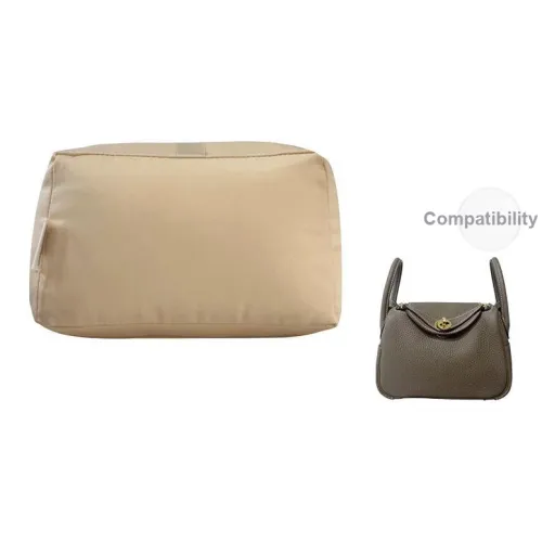 GUIDY Сатин Анти-деформация Сумка Поддержка Внутренняя одежда Поддержка Сумка Средний размер Сумка-подушка Мерч Мини Унисекс Шампанское