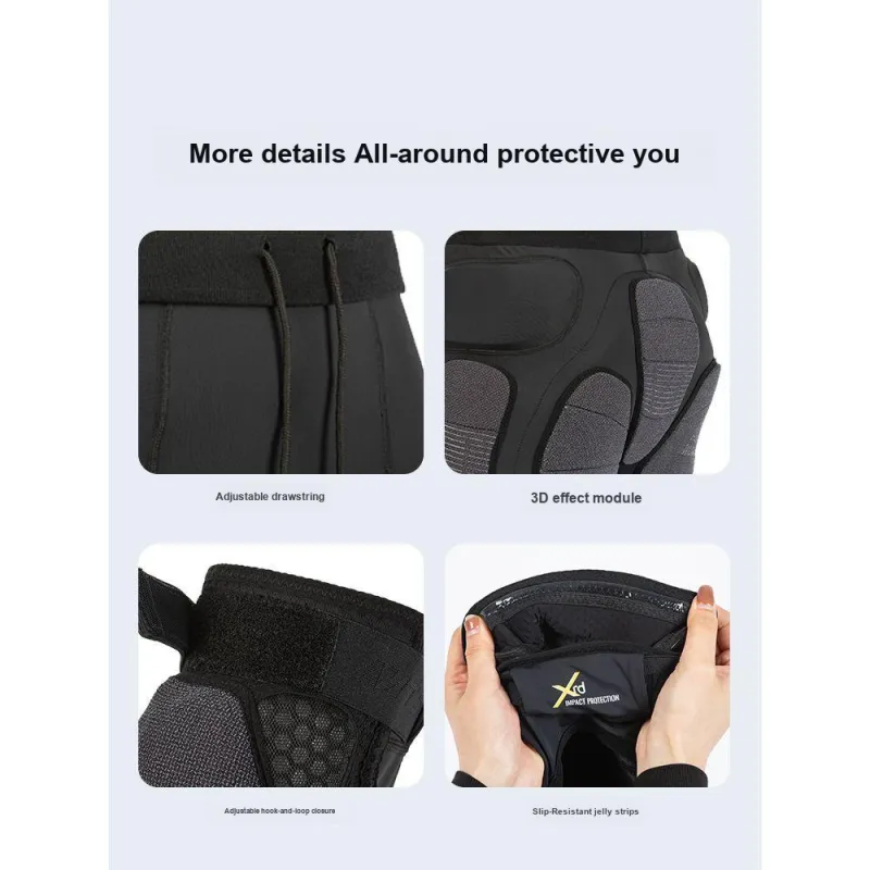 ANTS PRO Inner Layer For A Snug Fit, Impact Resistant, Suitable For Single And Double Skis. Unisex-1