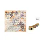 Orange Silk Scarf with Box (Random 1 Piece)