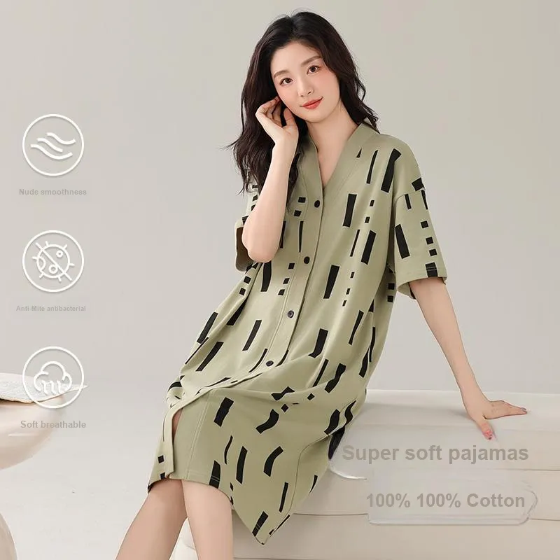 MADALLO Women's Nightgowns-1